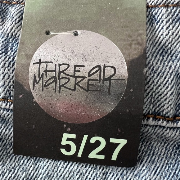Thread Market Blue Ripped Jeans - Picture 3 of 5